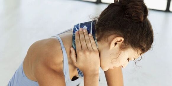 Comprimir para o tratamento do cérvix osteocondrsposp