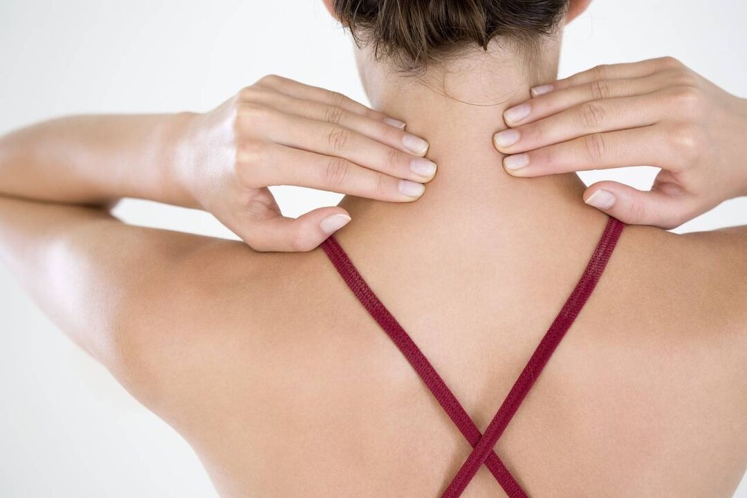 Automasaxe do pescozo para osteocondrose