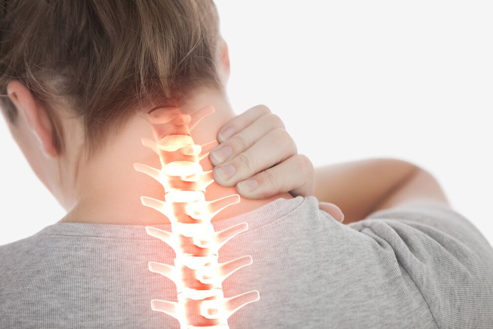 Dor de pescozo por osteocondrose