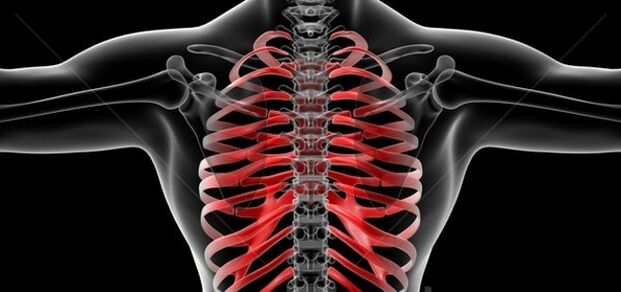 Lesión da columna na osteocondrose